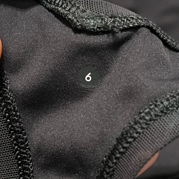 NWT Stori Black Nylon Activewear Onyx Intro Tank Top, Size 6 - Picture 4 of 5